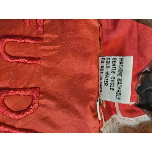 FUDA 2 piece silk lounge set. Size L. Vintage. - Picture 6 of 6